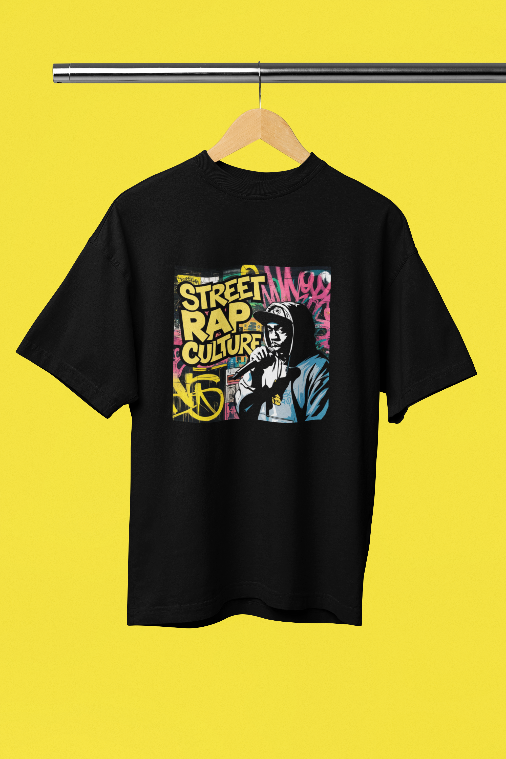 Retch Rapper Shirt Street Rap Culture Oversized T-Shirt